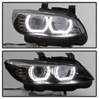 Thumbnail for Spyder 08-10 BMW F92 3 Series Projector Headlights - LED DRL - Black (PRO-YD-BMWE9208-DRL-BK)