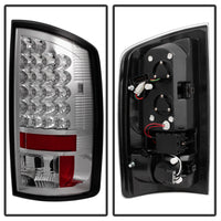 Thumbnail for Spyder Dodge Ram 07-08 1500/Ram 07-09 2500/3500 LED Tail Lights Chrome ALT-YD-DRAM06-LED-C