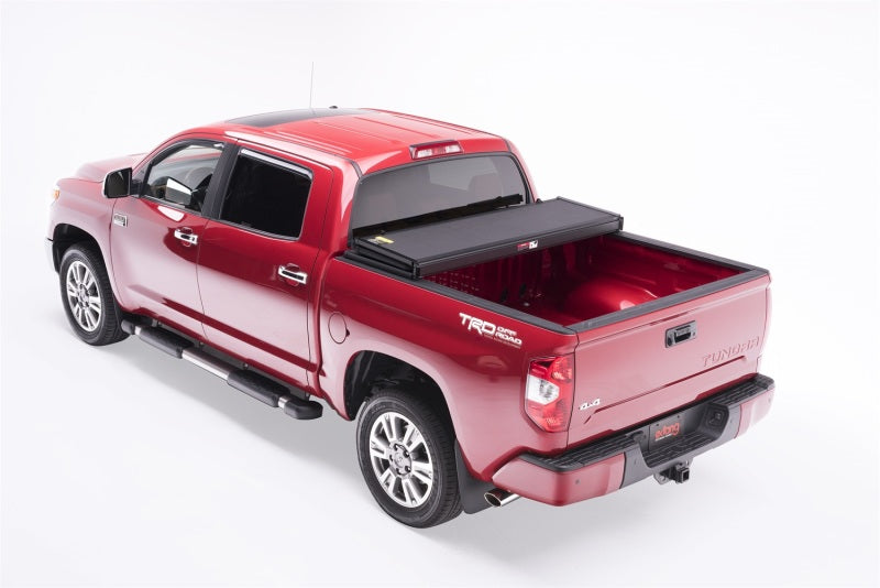 Extang 07-13 Toyota Tundra LB (8ft) (w/ Rail System) Solid Fold 2.0