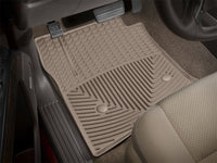 Thumbnail for WeatherTech 14+ Chevrolet Silverado Front Rubber Mats - Tan