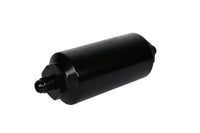 Thumbnail for Aeromotive In-Line Filter - (AN-6 Male) 10 Micron Fabric Element Bright Dip Black Finish
