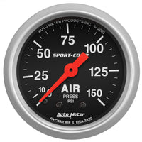 Thumbnail for Autometer Sport Comp 52mm Mechanical Air Pressure Gauge