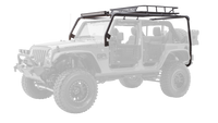 Thumbnail for Body Armor 4x4 07-18 Jeep Wrangler JK 2/4 Door Cargo Roof Rack Box 1 Of 2