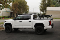 Thumbnail for Go Rhino 22-23 Toyota Tundra CrewMax Ceros Low Profile Roof Rack - Tex. Blk