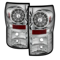 Thumbnail for Spyder Toyota Tundra 07-13 LED Tail lights Chrome ALT-YD-TTU07-LED-C