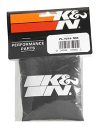 Thumbnail for K&N Polaris Black Round Drycharger Air Filter Wrap 11.25inx3inx3in