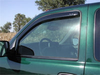 Thumbnail for Stampede 1999-2006 Chevy Silverado 1500 Crew Cab Pickup Snap-Inz Sidewind Deflector 2pc - Smoke