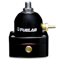 Thumbnail for Fuelab 535 EFI Adjustable Mini FPR 25-90 PSI (2) -6AN In (1) -6AN Return - Black