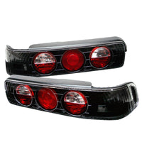 Thumbnail for Spyder Acura Integra 90-93 2Dr Euro Style Tail Lights Black ALT-YD-AI90-BK
