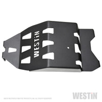 Thumbnail for Westin/Snyper 18-21 Jeep Wrangler JL Oil Pan Skid Plate - Textured Black