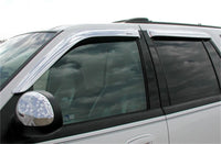 Thumbnail for Stampede 1998-2017 Lincoln Navigator Tape-Onz Sidewind Deflector 4pc - Chrome