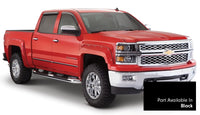 Thumbnail for Bushwacker 16-18 Chevy Silverado 1500 Fleetside Pocket Style Flares 4pc 69.3in Bed - Black