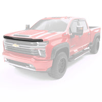 Thumbnail for EGR 20-23 Chevrolet Silverado 2500 HD / 3500 HD Superguard Hood Shield (301885) - Matte Black