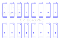 Thumbnail for King Ford 260CI / 289CI / 302CI 5.0L Windsor Coated Performance Rod Bearing Set