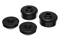 Thumbnail for Energy Suspension 95-99 Mitsubishi Eclipse FWD/AWD Black Rear Shock Upper Bushing Set