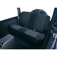 Thumbnail for Rugged Ridge Neoprene Rear Seat Cover 97-02 Jeep Wrangler TJ