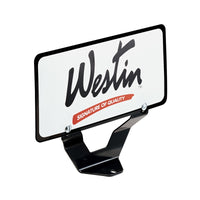 Thumbnail for Westin Bull Bar License Plate Relocator - Black