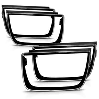 Thumbnail for ANZO 2010-2013 Chevrolet Camaro Taillight Bezels - 4pc Gloss Black