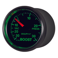 Thumbnail for Autometer GS 52mm 30 In Hg.-Vac/30 PSI Mechanical Vacuum/Boost Gauge