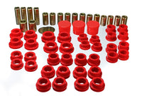 Thumbnail for Energy Suspension 02-09 350Z / 03-07 Infiniti G35 Coupe Red Rear Control Arm Bushing Set