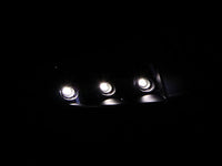 Thumbnail for ANZO 1994-2001 Dodge Ram Crystal Headlights Black w/ LED