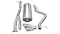 Thumbnail for Corsa 2003-2007 Chevrolet Silverado Short Bed SS 6.0L V8 Polished Sport Cat-Back Exhaust