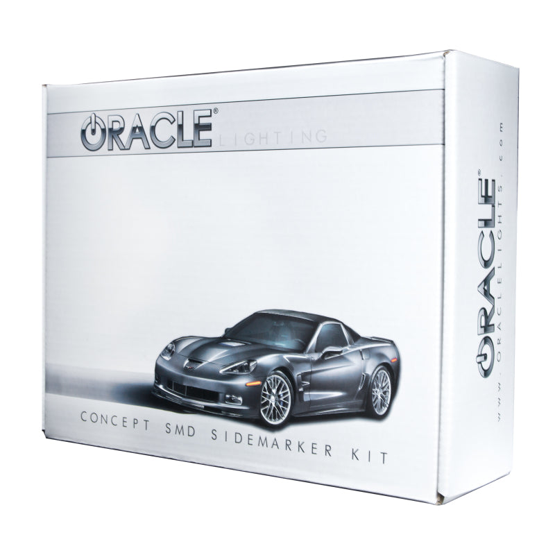 Oracle 05-13 Chevrolet Corvette C6 Concept Sidemarker Set - Tinted - No Paint SEE WARRANTY