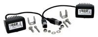 Thumbnail for KC HiLiTES C-Series C2 LED 2in. Backup Area Flood Light 20w (Pair Pack System) - Black