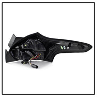 Thumbnail for Spyder 15-17 Ford Focus Hatchback LED Tail Lights w/Indicator/Reverse - Black (ALT-YD-FF155D-LED-BK)