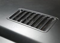 Thumbnail for Anderson Composites 2015-2017 Ford Mustang (Excl. GT350/GT350R) Super Snake Style Hood Fiberglass