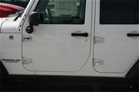 Thumbnail for Putco 07-17 Jeep Wrangler - Hinge Covers (Also Fits Sahara Edition)