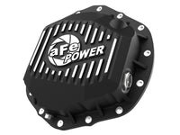 Thumbnail for aFe 2020 Chevrolet Silverado 2500 HD  Rear Differential Cover Black ; Pro Series w/ Machined Fins