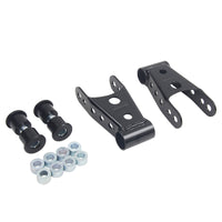 Thumbnail for Belltech SHACKLE KIT 15-16 Ford F150 (All Cabs Short Bed Only) 4WD 1in / 2in Rear Drop