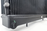 Thumbnail for CSF R32 Nissan Skyline GT-R / GT-S Full Billet Aluminum High-Performance Radiator - Black Finish