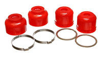 Thumbnail for Energy Suspension 94-06 Hummer H1 Red Front or Rear Ball Joint Boot Set