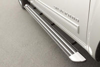 Thumbnail for Lund 07-17 Chevy Silverado 1500 Crew Cab Crossroads 87in. Running Board Kit - Chrome