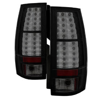 Thumbnail for Spyder Chevy Suburban/GMC Yukon/Yukon Denali 07-14 LED Tail Lights Blk Smke ALT-YD-CSUB07-LED-BSM