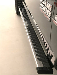 Thumbnail for Lund 04-17 Nissan Titan Crew Cab Summit Ridge 2.0 Running Boards - Stainless