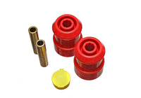 Thumbnail for Energy Suspension 93-99 VW Cabrio/Golf III/GTI/Jetta III Red Rear End Axle Beam Bushing Set