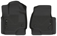 Thumbnail for Husky Liners 18-22 Ford Expedition WeatherBeater Black Front Floor Liners