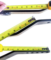 Thumbnail for RockJock Antirock Fabricated Steel Sway Bar Arms 19.25in Long 1.7in Offset Bend 5 Holes