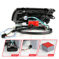 Thumbnail for ANZO 18-19 Jeep Wrangler JL Halogen Chrome Clear w/ Sequential Signal