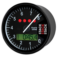 Thumbnail for Autometer Stack Display Tachometer 0-8K RPM - Black