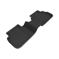 Thumbnail for 3D MAXpider 2022 Honda Civic Kagu 2nd Row Floormat - Black (W Rear Usb Port)