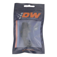 Thumbnail for DeatschWerks 6AN Female Swivel 45-Degree Hose End CPE - Anodized Matte Black