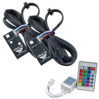 Thumbnail for Oracle 14-21 Infiniti Q50 RGB+W Headlight DRL  Kit - ColorSHIFT w/ Simple Controller SEE WARRANTY