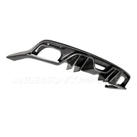 Thumbnail for Anderson Composites 15-17 Ford Mustang Type-AR Rear Diffuser Quad Tip