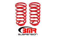 Thumbnail for BMR 79-04 Ford Mustang (Ex. 99-04 Mustang Cobras w/ IRS) 1in Drop Rear Lowering Springs - Red