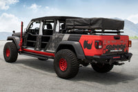 Thumbnail for Go Rhino 20-22 Jeep Gladiator JT/16-22 Toy. Tacoma/05-21 Nssn Frontier XRS Cross Bars Kit - Tex. Blk