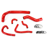 Thumbnail for HPS Red Reinforced Silicone Radiator and Heater Hose Kit Coolant for Mazda 93-95 RX7 FD3S